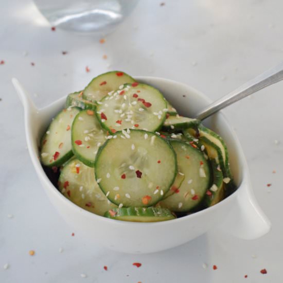 Quick Cucumber Kimchi