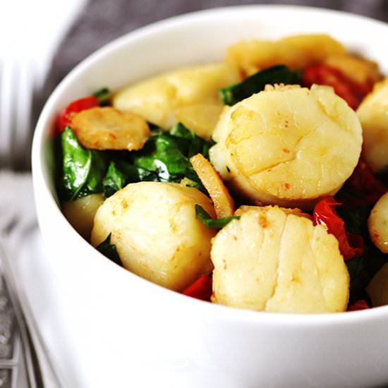 Sea Scallop Stir-Fry