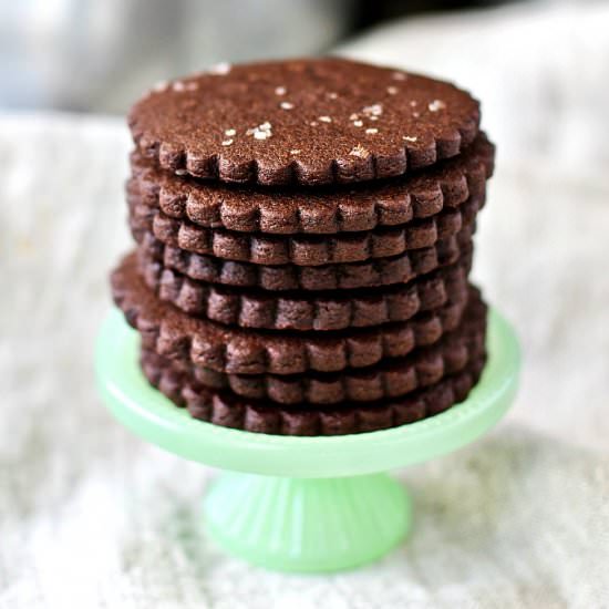 Chocolate Wafer Cookies