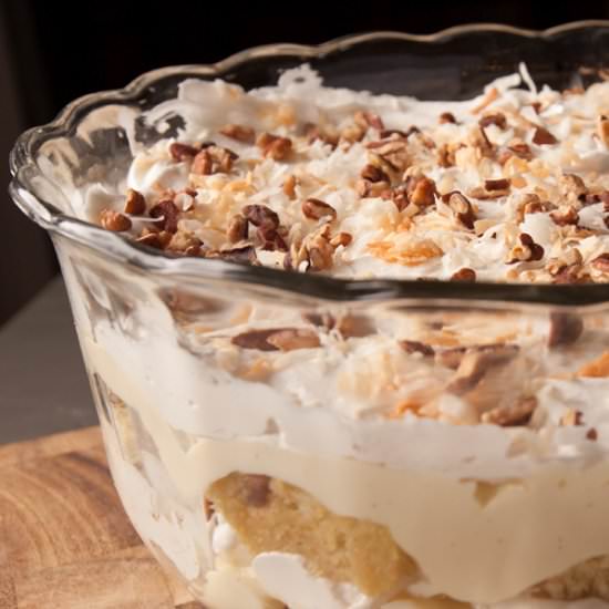 Italian Cream Cake Trifle