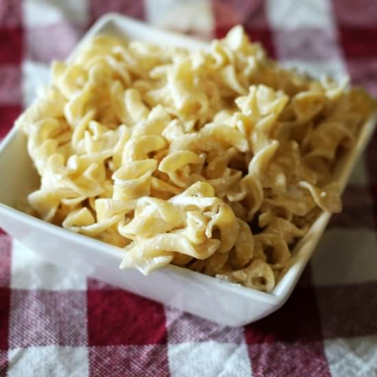 Southern Cream Cheese Noodles