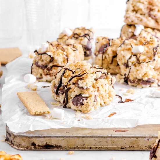 S’mores Rice Krispie Treats