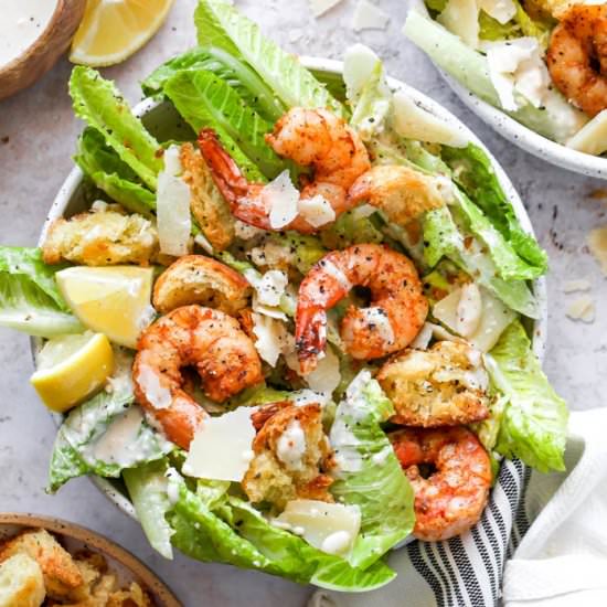 Shrimp Caesar Salad