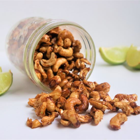Chili and Lime Cashews