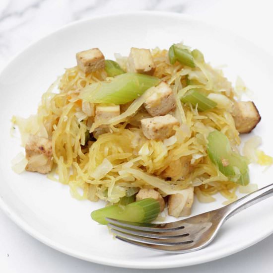 Vegan Tofu Chow Mein