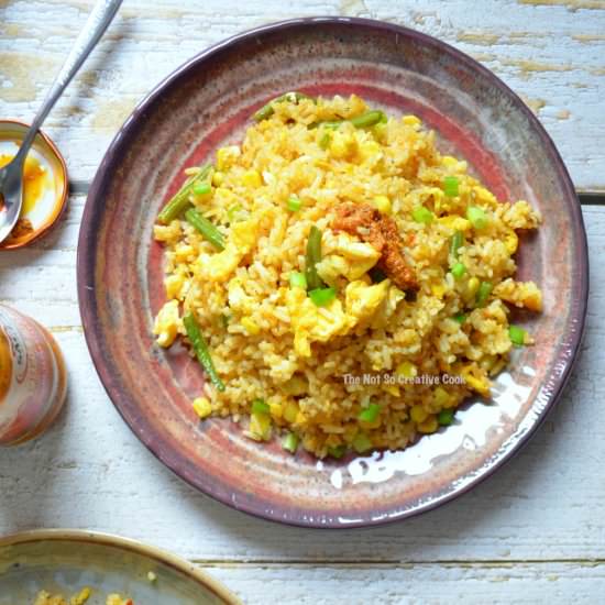 TOMATO PESTO FRIED RICE