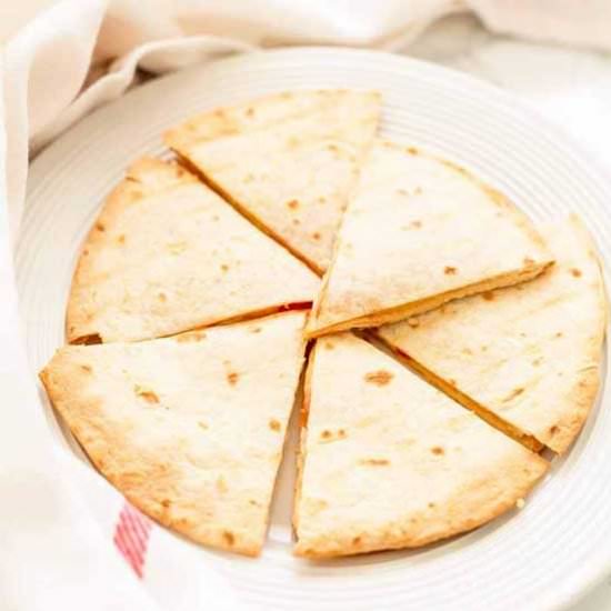 Air Fryer cheese quesadillas