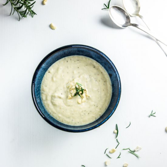 Roasted Cauliflower Soup