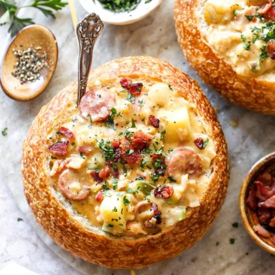 Cajun Clam Chowder