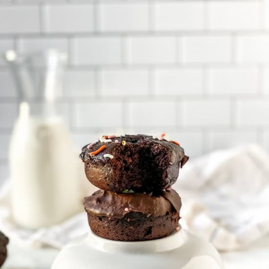 Baked Chocolate Donuts