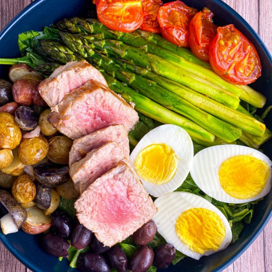 Roasted Winter Niçoise Salad