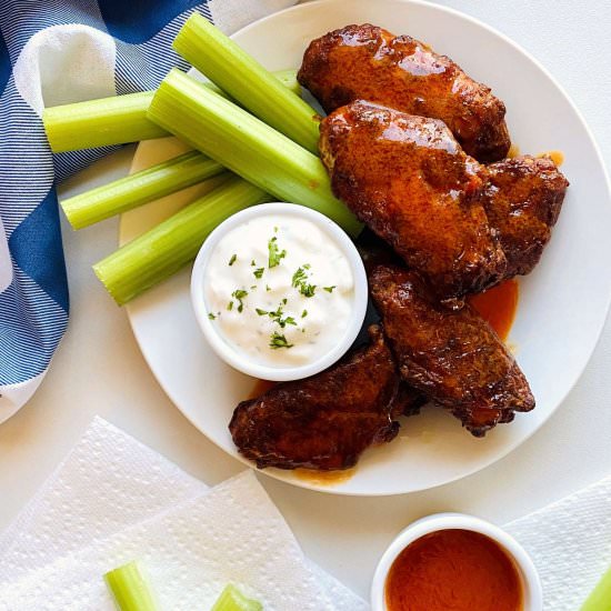 Air Fryer Frozen Chicken Wings