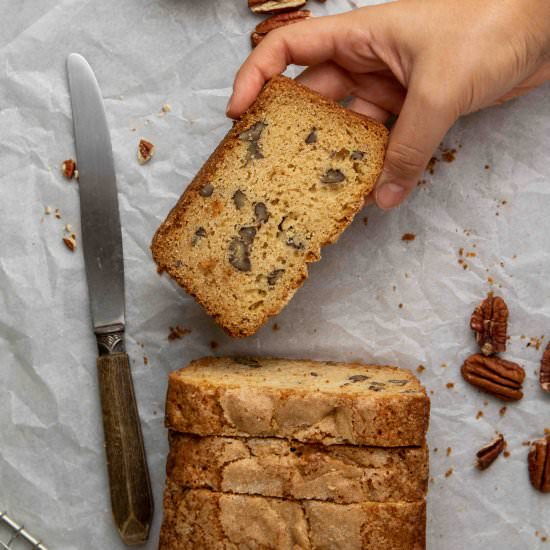 Maple pecan bread