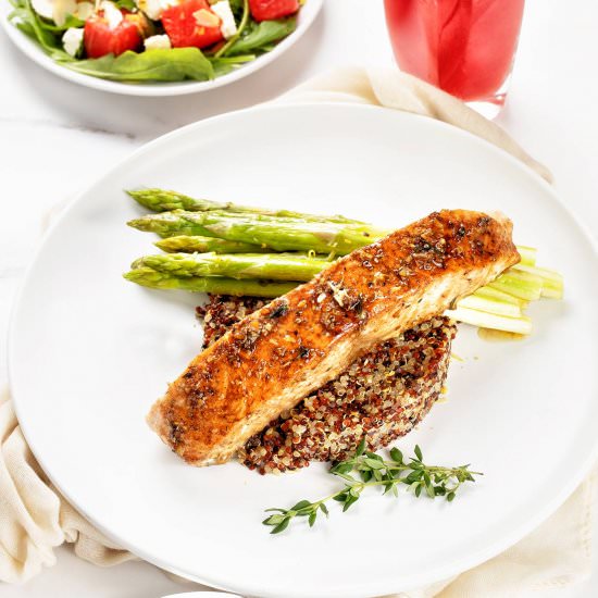Juicy Broiled Salmon Recipe