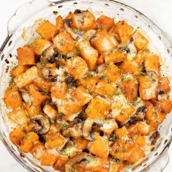 Healthy Butternut Squash Casserole