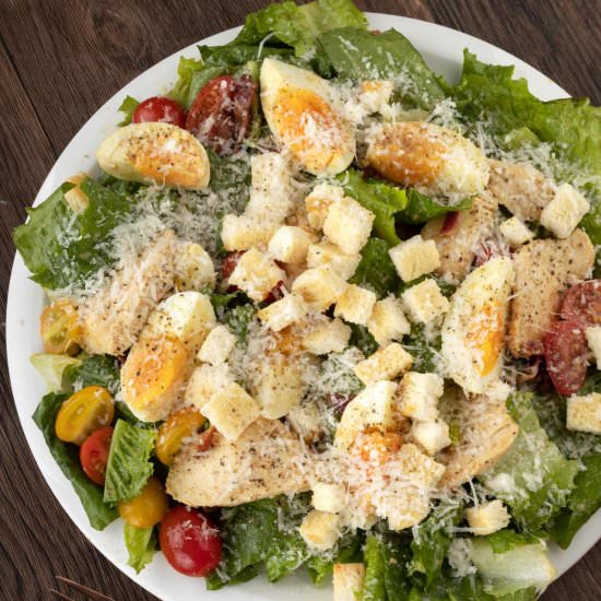 Healthy Easy Caesar Salad Recipe