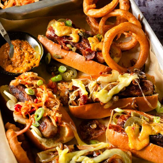 Loaded Hot Dogs