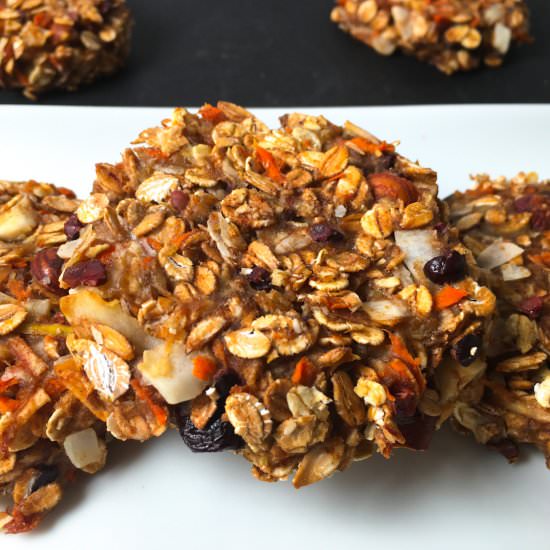 Vegan Banana Cookies (No Oil)