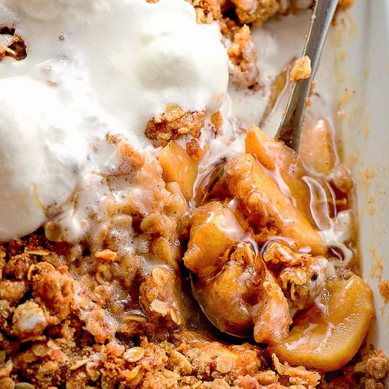 Crispy Apple Crumble