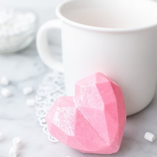 Valentine’s Day Hot Chocolate Bombs