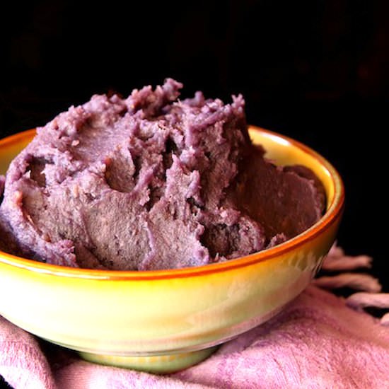 Mashed Okinawan Purple Sweet Potato