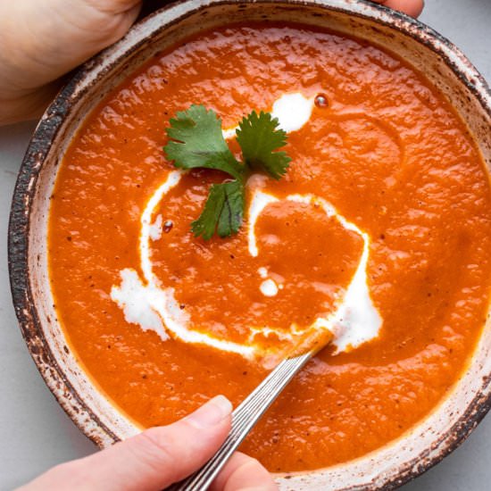 Southwestern Sweet Potato Soup