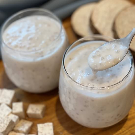 Taro Tapioca Coconut Milk Dessert
