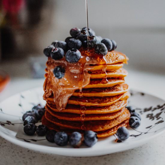 GLUTEN-FREE PUMPKIN PANCAKES