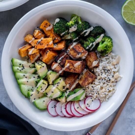 Vegan Buddha Bowl with Tofu