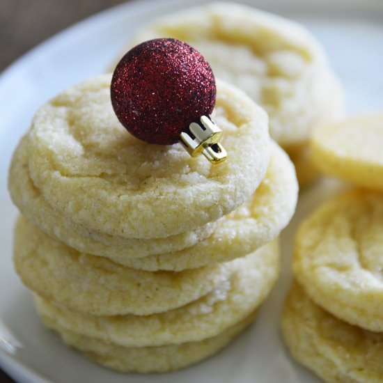 Holiday Eggnog Cookies