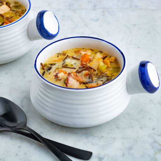 Creamy Chicken Wild Rice Soup