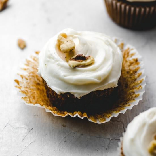 Carrot Cake Cupcakes