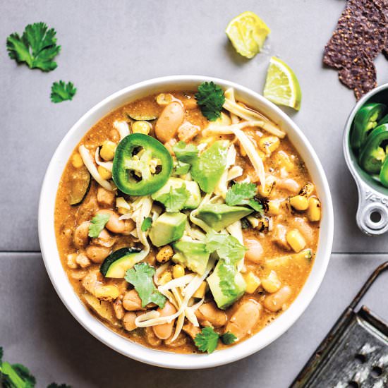 white bean chili