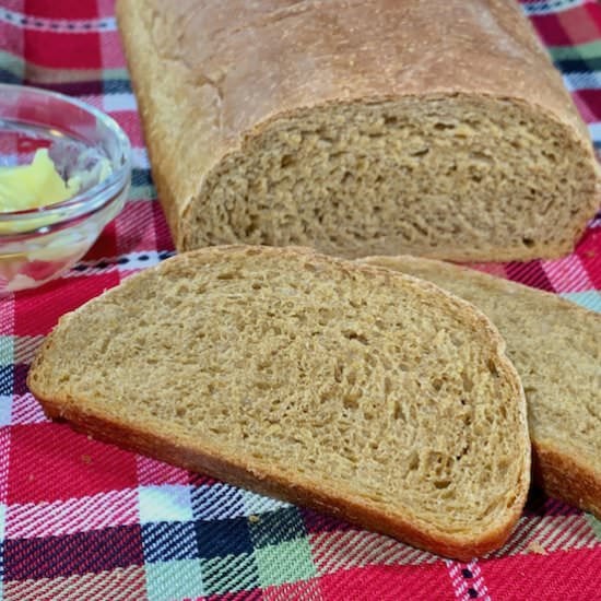 Colonial Bread (Easy Brown Bread)