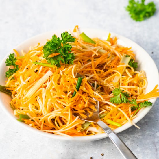 Carrot and Celeriac Salad
