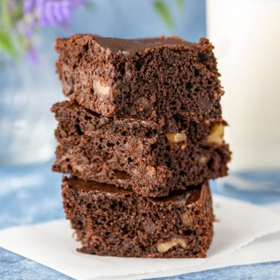 Cassava Greek Yogurt Brownies