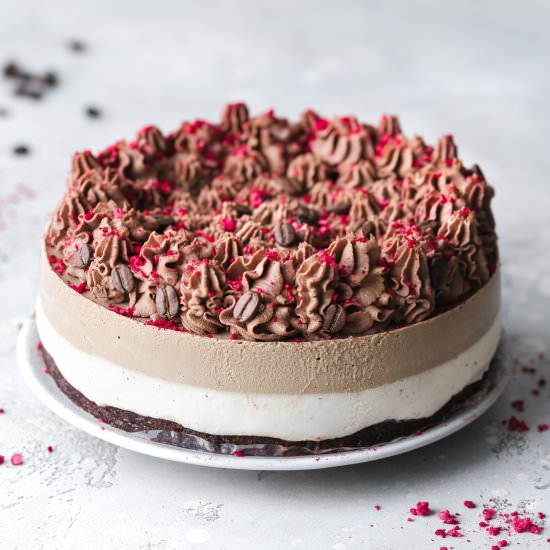 No-bake Mocha Cheesecake