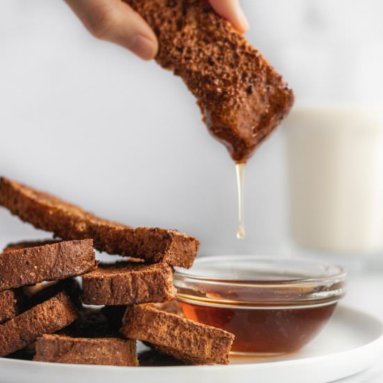 Air Fried French Toast Sticks