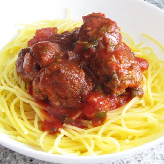 Spaghetti and Meatballs