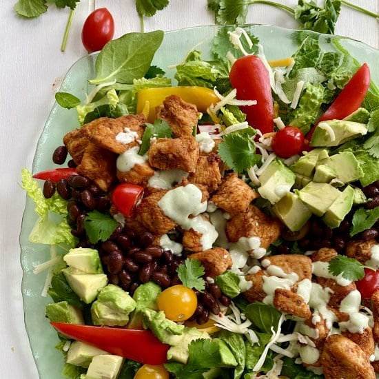 Southwest Salad w. Chipotle Chicken