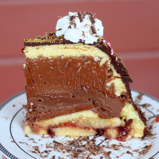 Easy Nutella Bomb Cake