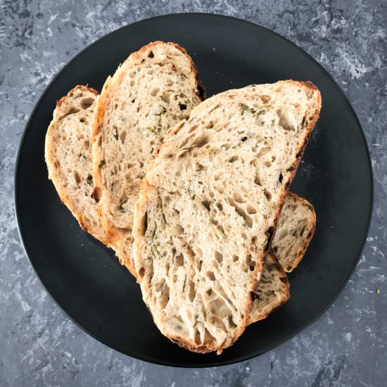 Sourdough spicy bread