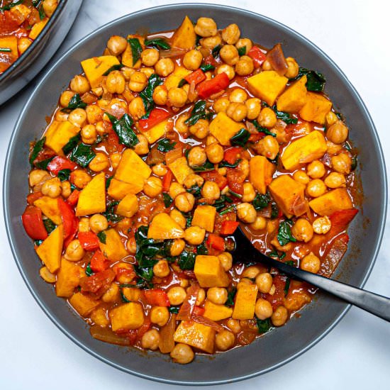 Chickpea and Sweet Potato Stew