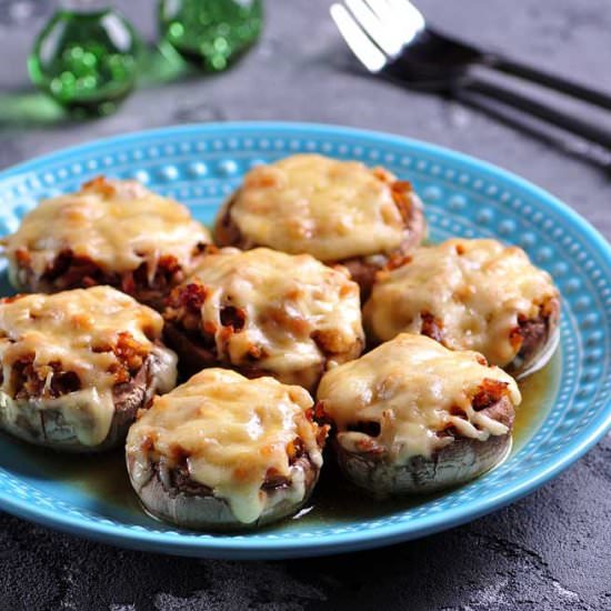 Grilled Stuffed Mushroom
