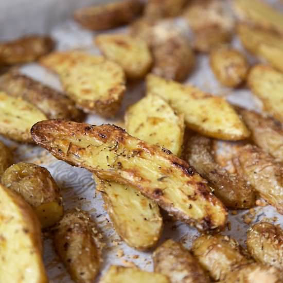 Parmesan Roasted Fingerling Potatoe