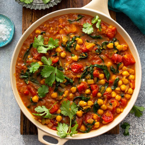 Easy Chickpea Curry