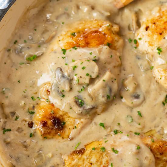 Chicken Stroganoff