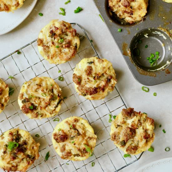 Hash Brown Breakfast Muffins