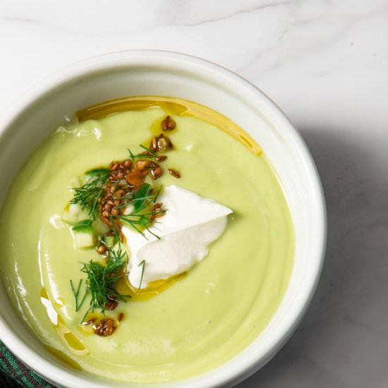 Chilled Avocado Soup