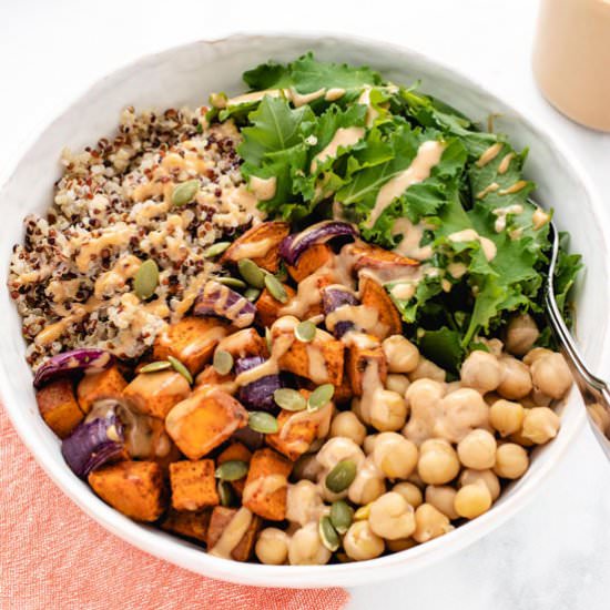 Roasted Sweet Potato Bowl